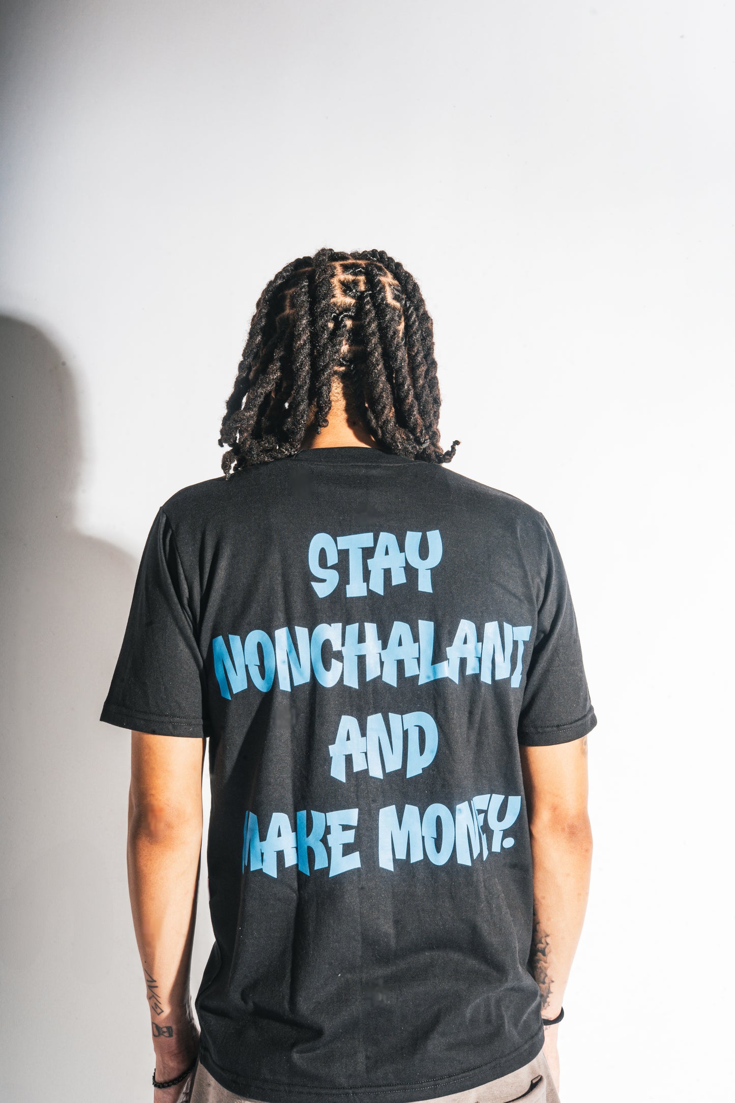 SNAMM T SHIRT | BLACK / BLUE