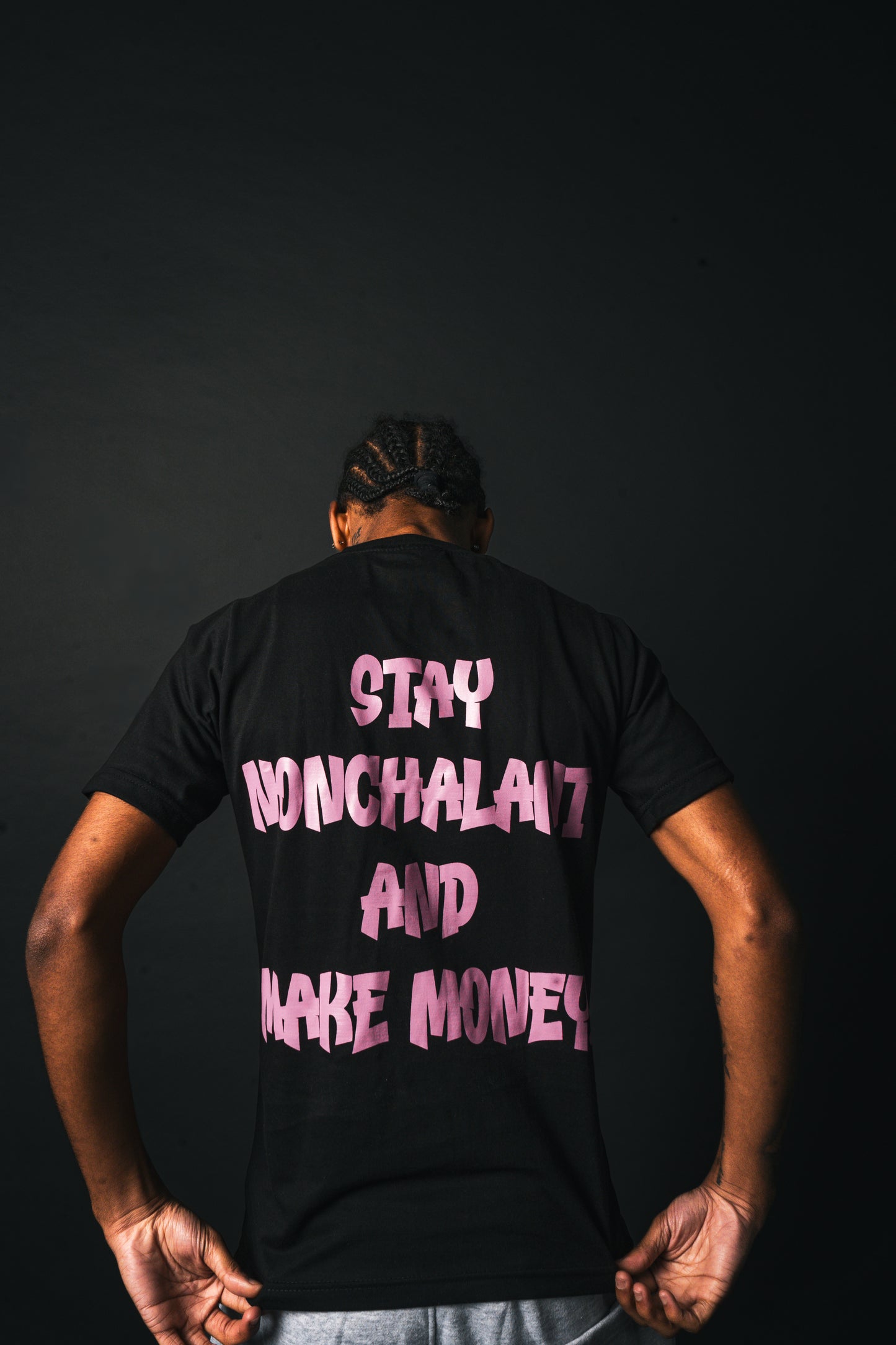 SNAMM T SHIRT | BLACK / PINK