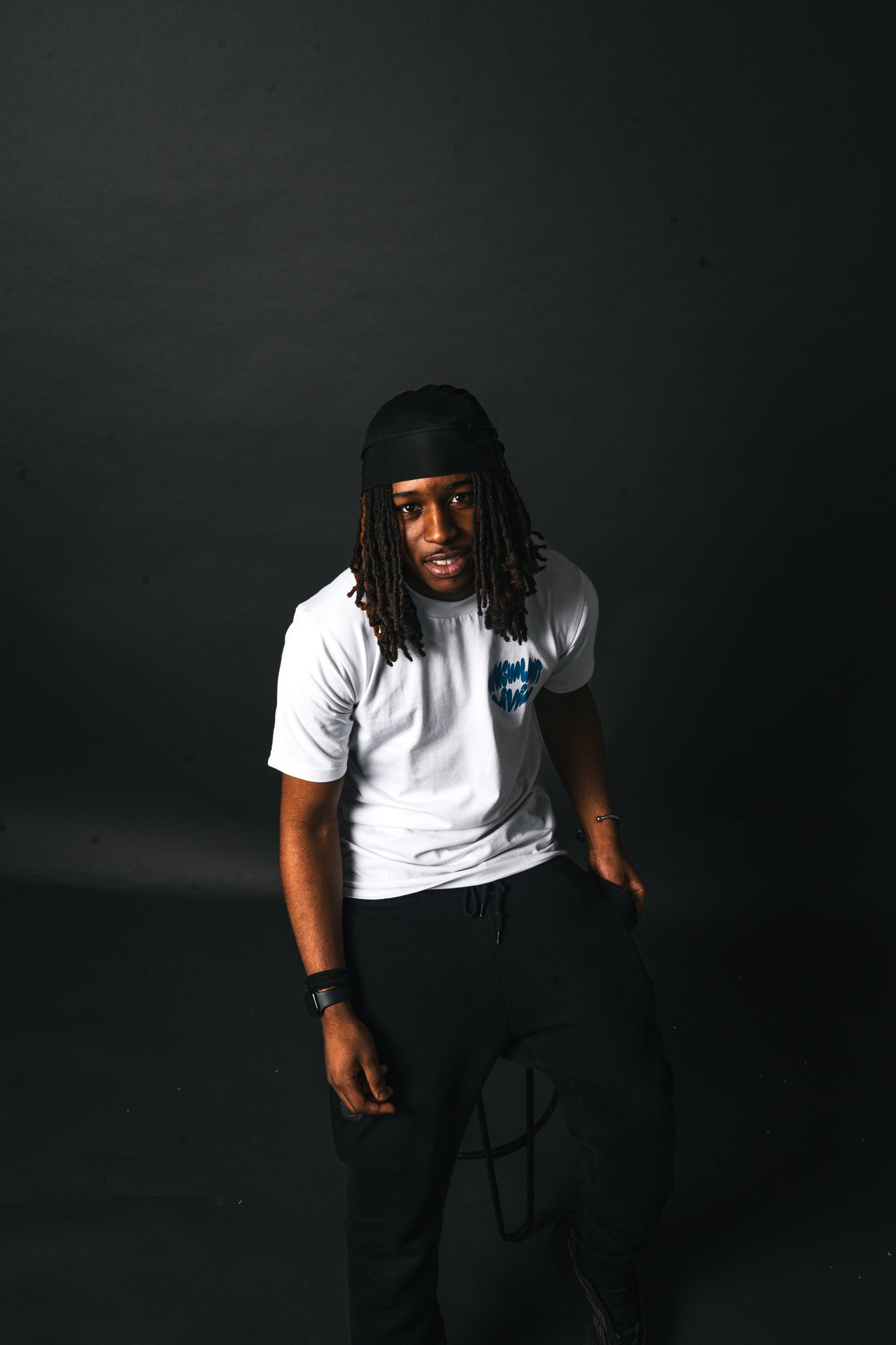 SNAMM T SHIRT | WHITE / BLUE