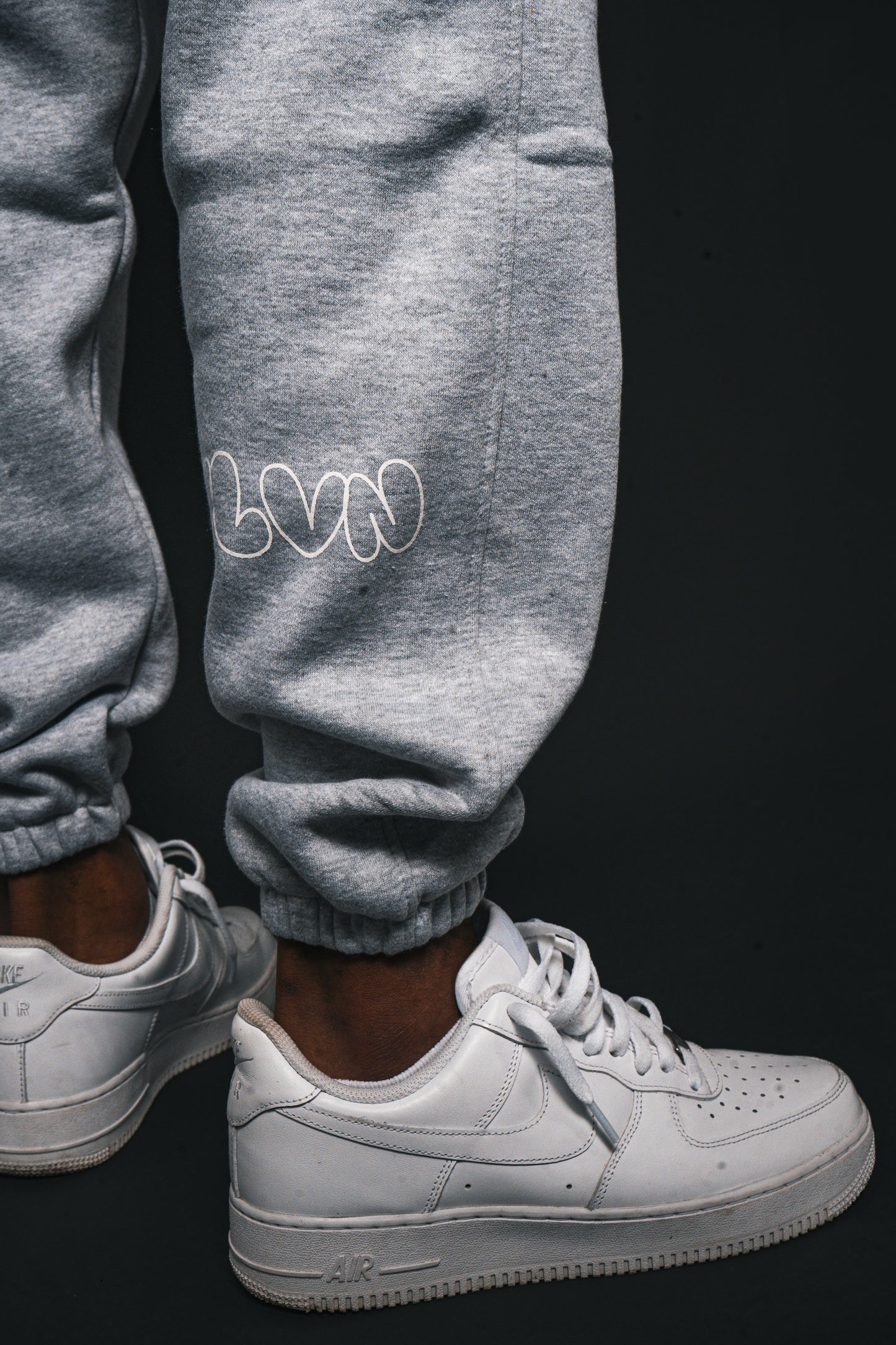 JUMBLE HEART TRACKSUIT | STORM GREY