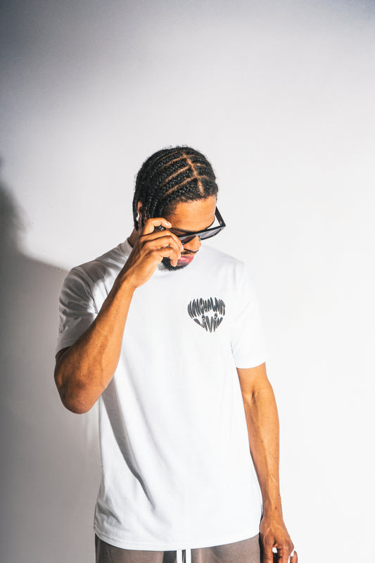 SNAMM T SHIRT | WHITE / BLACK
