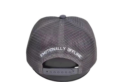 ‘EMOTIONALLY OFFLINE’ TRUCKER | ASH GREY