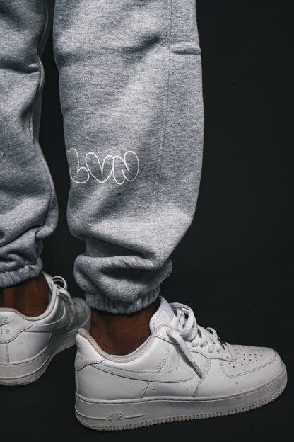 JUMBLE HEART TRACKSUIT | STORM GREY